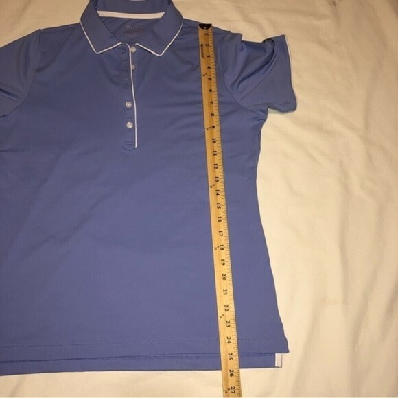 Peter Millar UPF 50 Sun Protection Womens Carolinas Golf Shirt Size Medium Blue - Picture 7 of 8